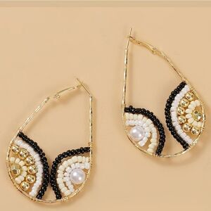 NEW BOHO BIG TEARDROP EARRINGS BOHOHEMIN